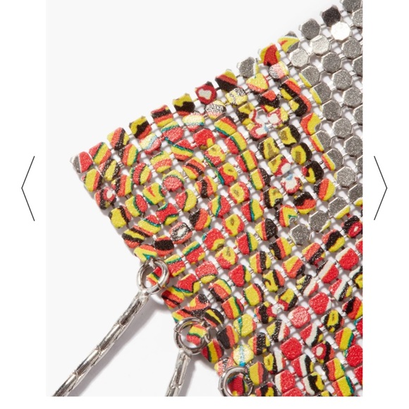 Etro Paisley Print chain Mail Drop earrings - Picture 6 of 9